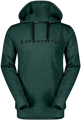 Scott No Shortcuts, Kapuzenpullover - Grün/Schwarz - XXL von Scott