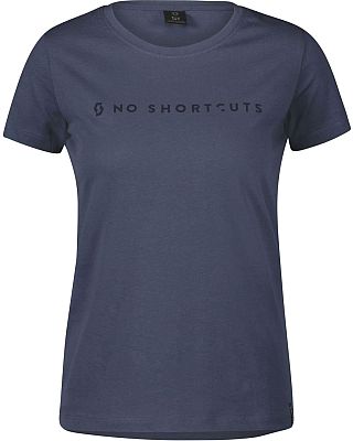 Scott No Shortcuts, T-Shirt Damen - Dunkelblau/Schwarz - M von Scott