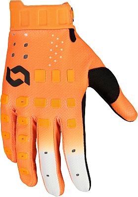 Scott Podium Pro S25, Handschuhe - Orange/Schwarz/Weiß - M von Scott