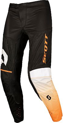 Scott Podium Pro S25, Textilhose - Schwarz/Orange/Weiß - 32 von Scott