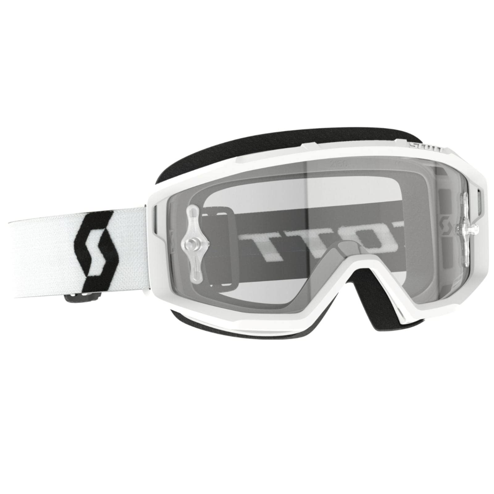 Scott Primal Clear MX Goggle Cross/MTB Brille weiß/klar Works von Scott