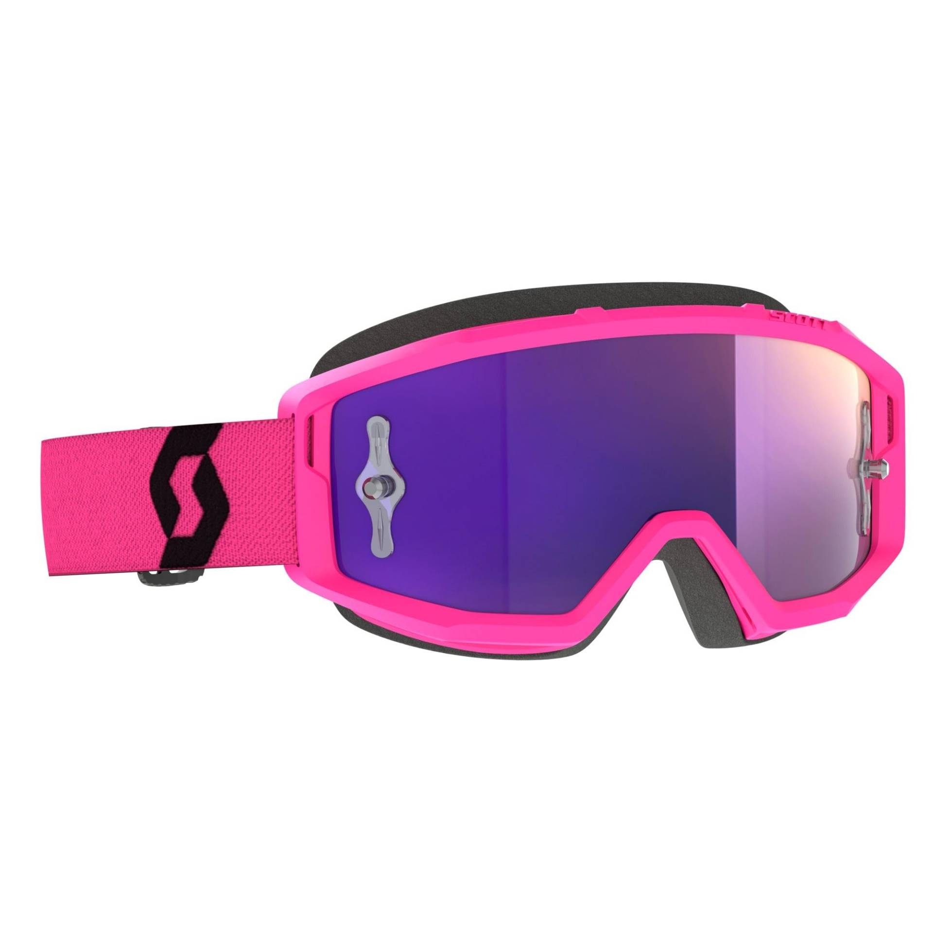 Scott Primal MX Goggle Cross/MTB Brille pink/lila Chrom Works von Scott