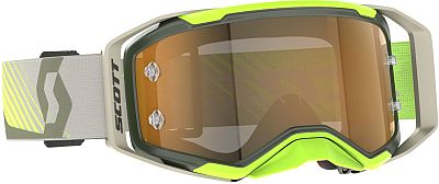 Scott Prospect 2.0 AMP Chrome, Crossbrille - Dunkelgrün/Neon-Grün Gold-Getönt - Einheitsgröße von Scott