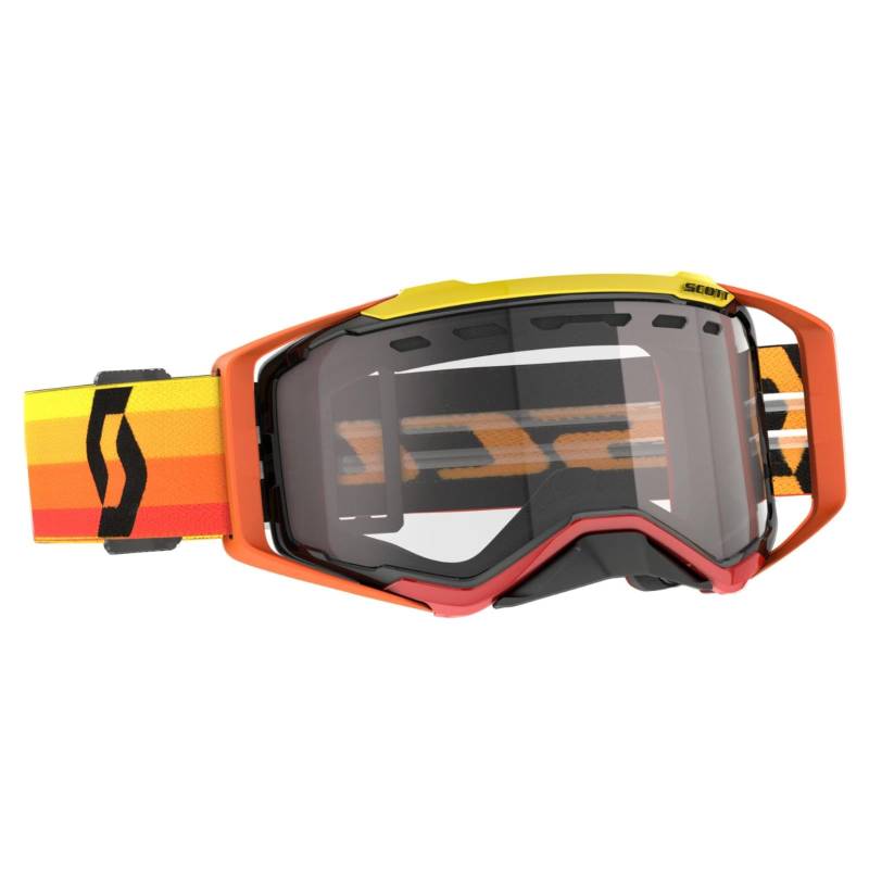 Scott Prospect Enduro MX Goggle Cross/MTB Brille orange/gelb/klar von Scott