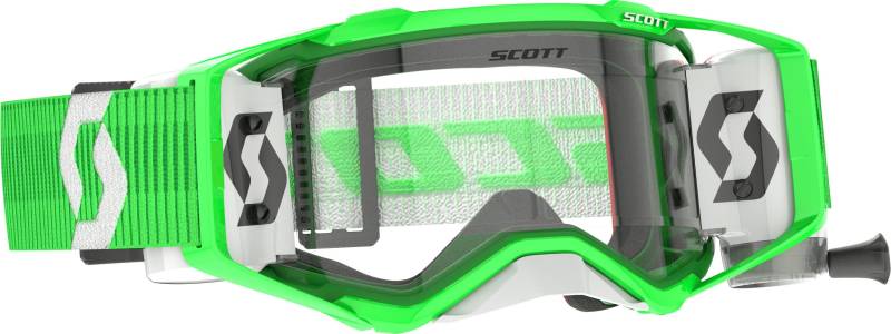 Scott Prospect WFS MX Goggle Cross/MTB Brille grün/weiß/klar Works von Scott