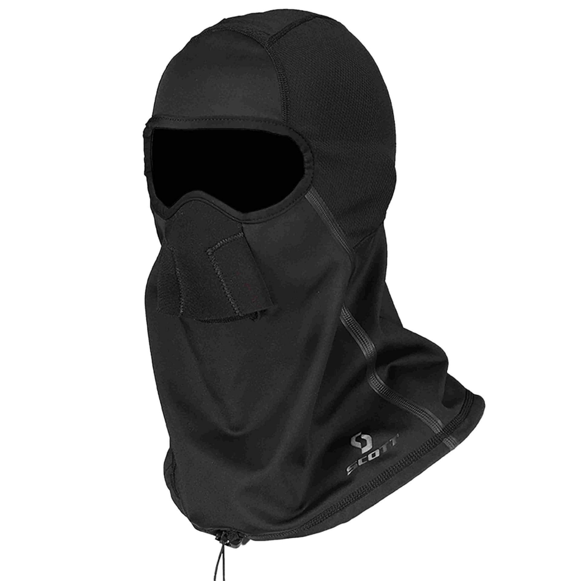 Scott Snow Blocker Balaclava Motorad/Fahrrad Sturmhaube schwarz 2025: Größe: S/M von Scott