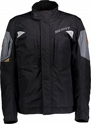 Scott Terrain Dryo, Textiljacke wasserdicht - Schwarz/Grau - Bauch XL von Scott