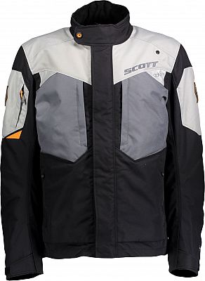 Scott Terrain Dryo, Textiljacke wasserdicht - Schwarz/Hellgrau/Grau - L von Scott