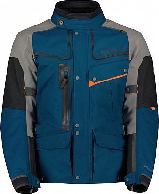 Scott Voyager Dryo, Textiljacke wasserdicht - Dunkelblau/Grau - XL von Scott