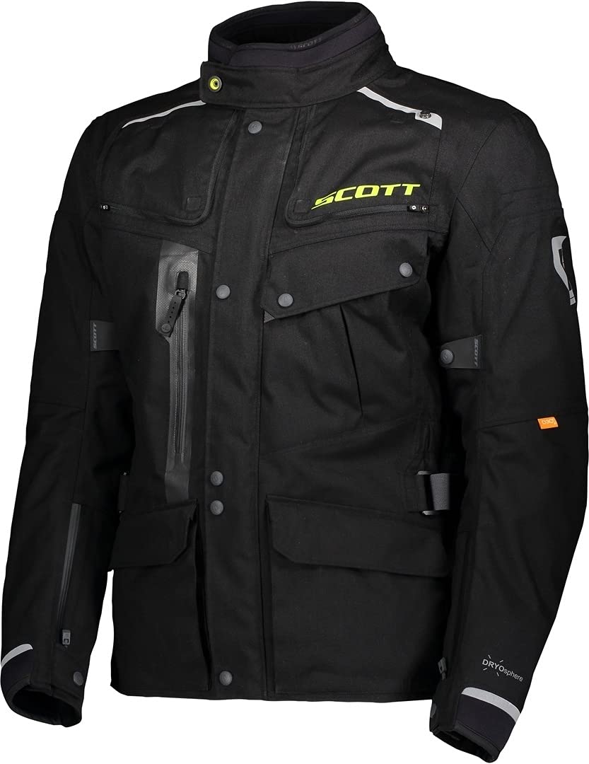 Scott Voyager Dryo Motorrad Jacke schwarz 2025: Größe: L (50/52) von Scott