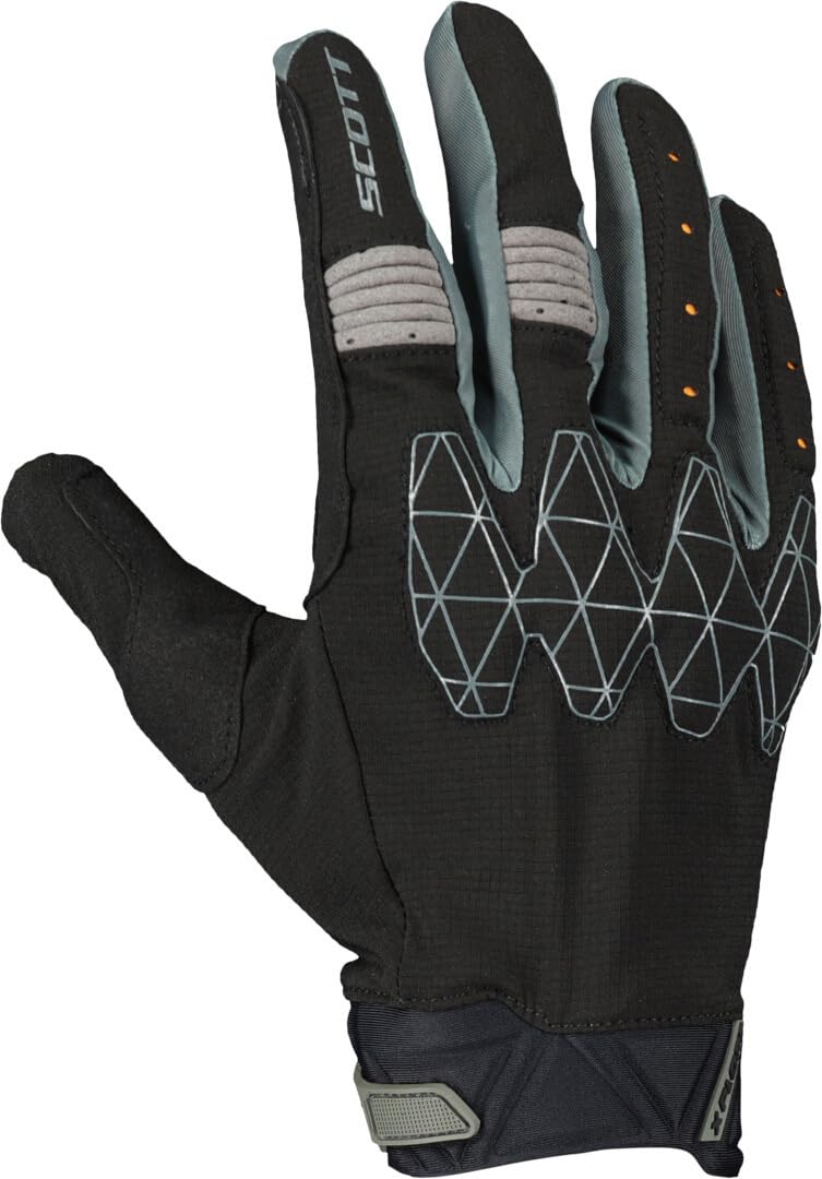 Scott X-Plore D30 Enduro Motorrad Handschuhe schwarz/grau 2025: Größe: M (9) von Scott