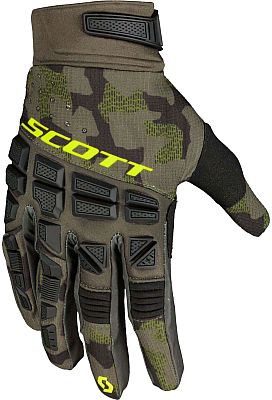 Scott X-Plore Pro Camo, Handschuhe - Grün/Schwarz/Gelb - XL von Scott