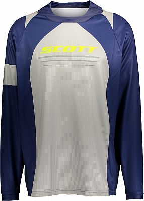 Scott X-Plore S22, Trikot - Blau/Hellgrau/Neon-Gelb - XL von Scott