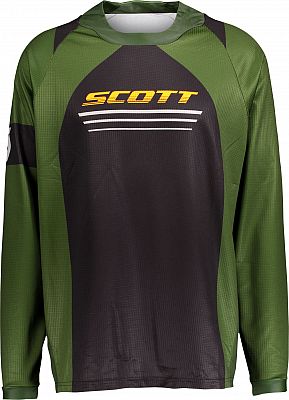 Scott X-Plore S22, Trikot - Schwarz/Dunkelgrün/Orange - S von Scott