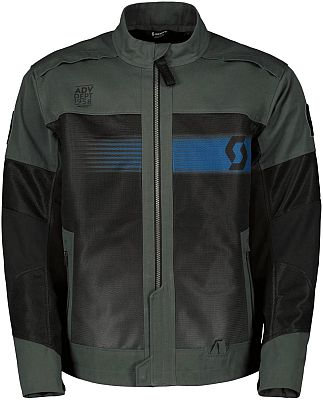 Scott X-Tream Air, Textiljacke - Dunkelgrau/Schwarz/Blau - 4XL von Scott