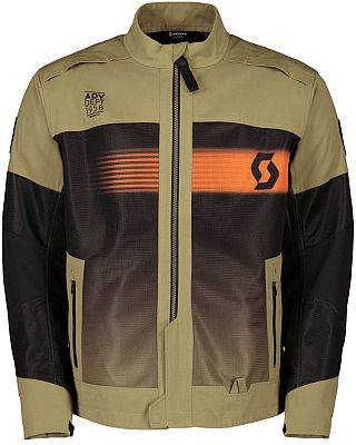 Scott X-Tream Air, Textiljacke - Oliv/Schwarz/Orange - 3XL von Scott