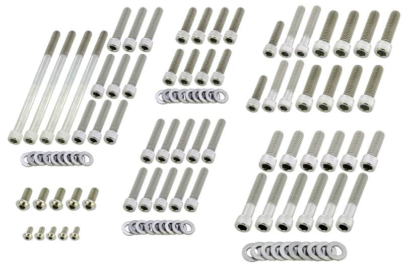 Motorschrauben Komplettsatz Dyna 06-17 Edelstahl von Screws4Bikes