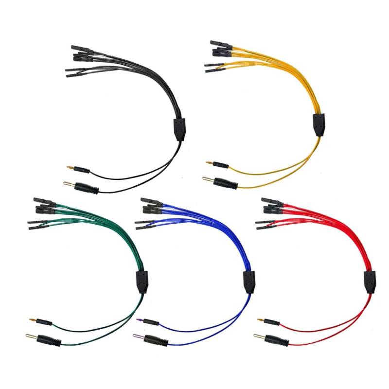 Sctecoau CTBC001 8-Wege-ECU-Breakout-Kabel für Kfz-Diagnose-Oszilloskop-Leitungskabel zum Selbermachen von Sctecoau