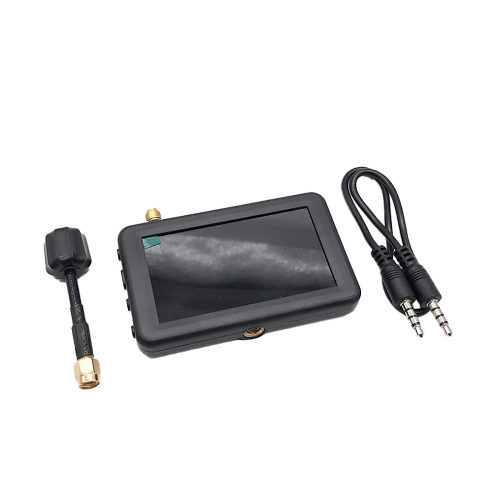 Sctecoau Mini 5,8 G 40CH 3 LCD 480 X 320 Auto Search FPV Monitor Eingebauter für RC Multicopter FPV Drohnenteil von Sctecoau