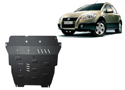 Unterfahrschutz fur Motor kompatibel mit FIAT Sedici - (2005-2014) von Scut Protection