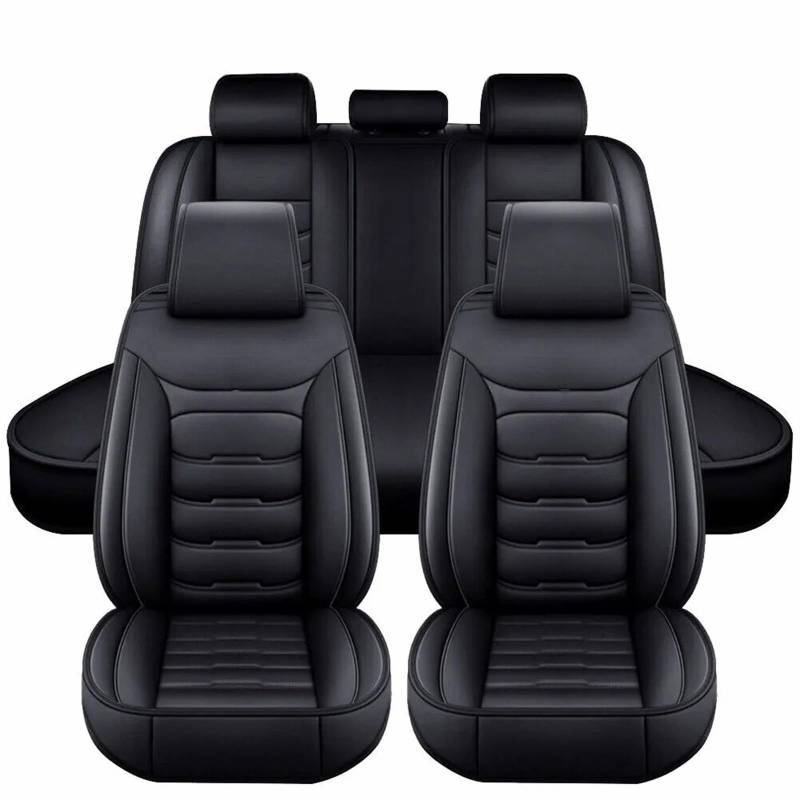 Full Set Auto Sitzbezüge für Audi A8 (D5),Wasserdichtes VerschleißFest Leder Auto Sitzschutz,5 Stück Autositzbezüge von SePkus