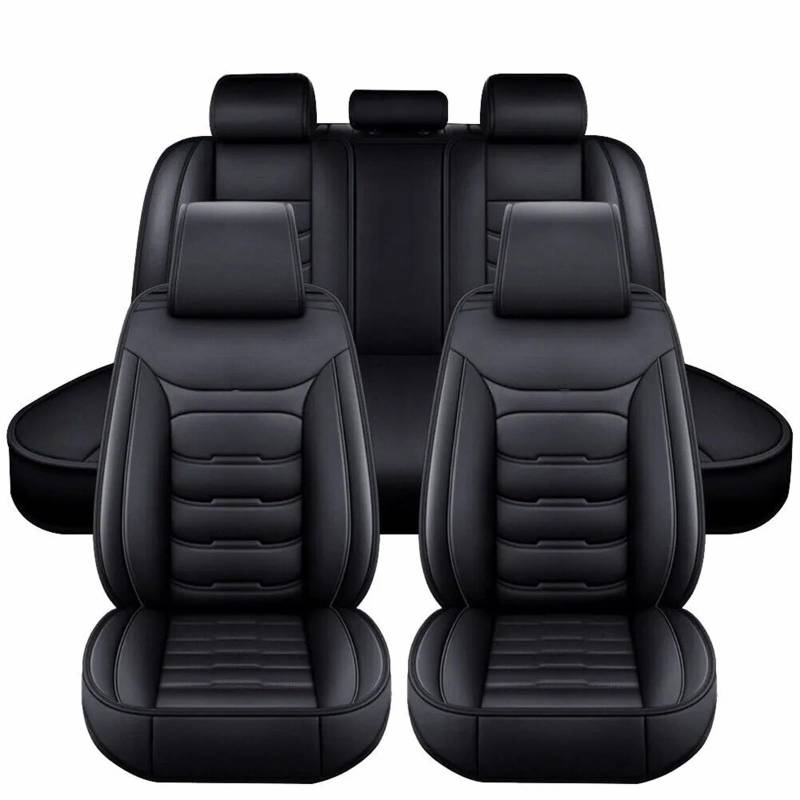 Full Set Auto Sitzbezüge für Audi A8 L (D4 2014 Restyling),Wasserdichtes VerschleißFest Leder Auto Sitzschutz,5 Stück Autositzbezüge von SePkus