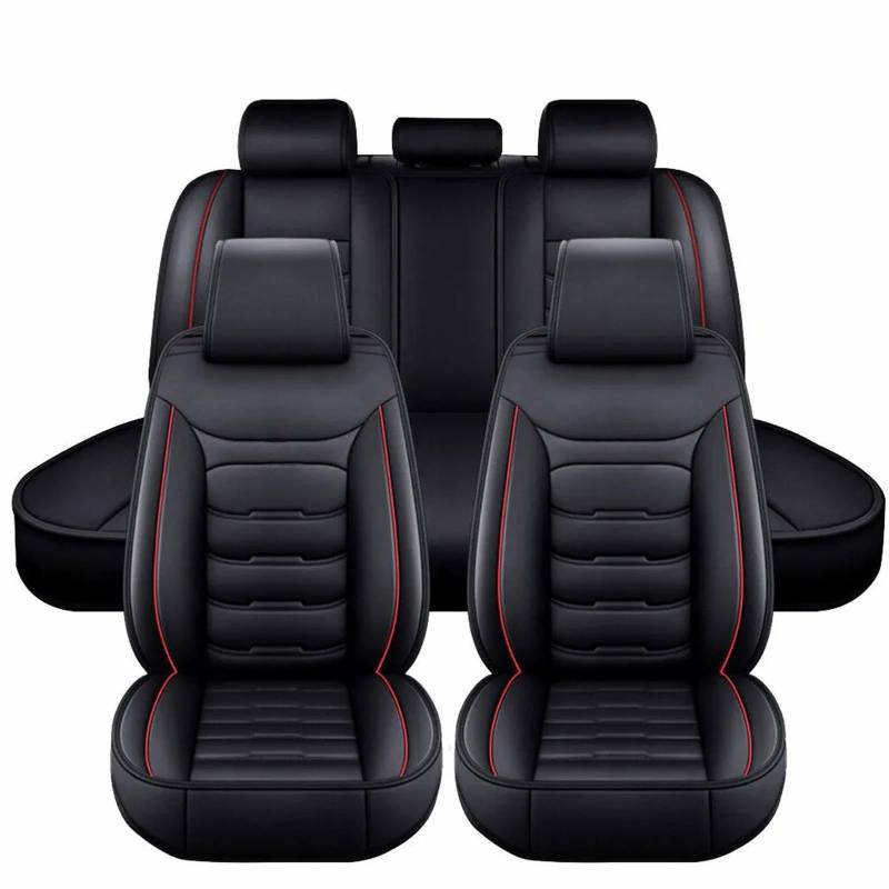 Full Set Auto Sitzbezüge für 𝗠ercedes GLC Coupe (C253),Wasserdichtes VerschleißFest Leder Auto Sitzschutz,5 Stück Autositzbezüge von SePkus