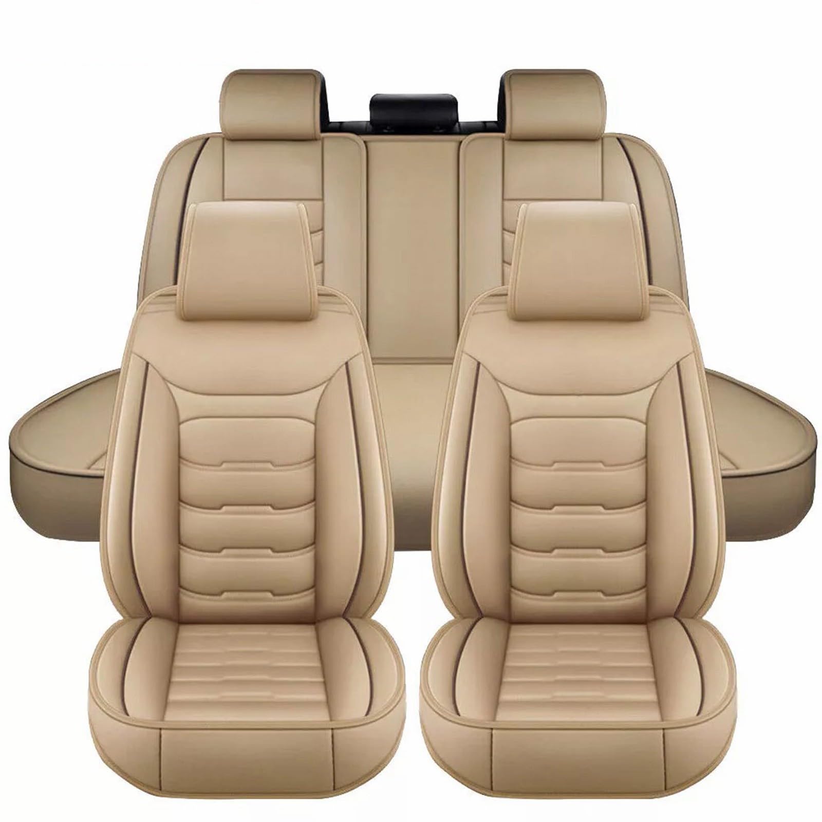 Full Set Auto Sitzbezüge für 𝗩𝗼lvo C40,Wasserdichtes VerschleißFest Leder Auto Sitzschutz,5 Stück Autositzbezüge von SePkus