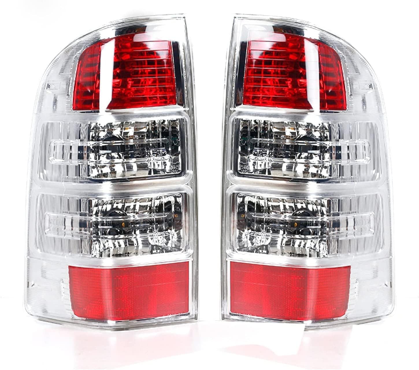 Auto Rücklicht Komplettsets für Ford Ranger Pickup Ute 2008-2011, Wasserdicht Bremslicht Blinker Nebelschlussleuchte Autozubehör,Right Passenger Side von SeWezi