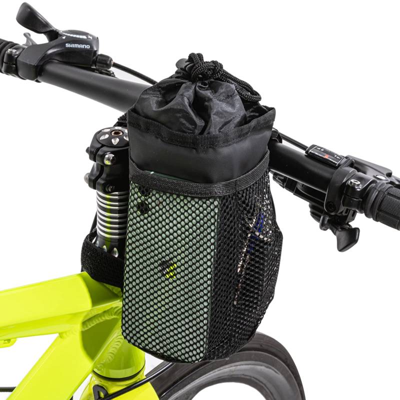 Seacool Fahrrad MTB Flaschenhalter, lsoliert Fahrradtasche mit Flaschenhalter, Fahrrad Getränkehalter Trinkflaschenhalter Becherhalter Getränkehalter, wasserdicht dauerhaftigkeit Wasserflaschen Tasche von Seacool