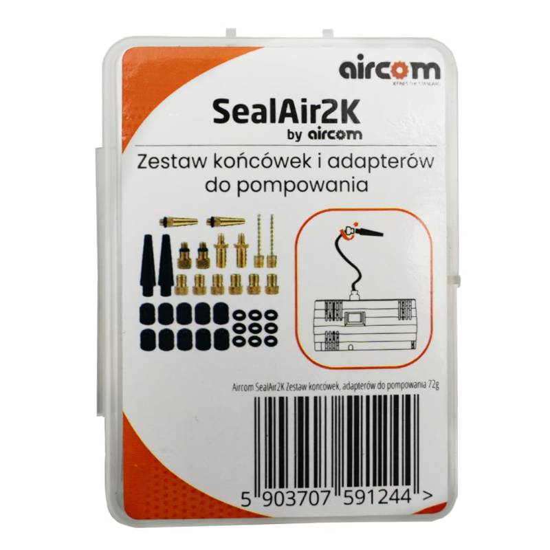 SealAir2K ADAPTERSATZ - INFLATIONSPITZEN, 36 STÜCK Aircom von SealAir2K