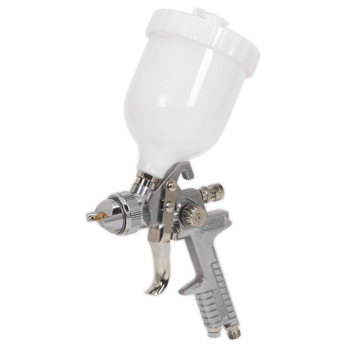 Spray Gun Gravity Feed 1.8mm Set-Up von Sealey