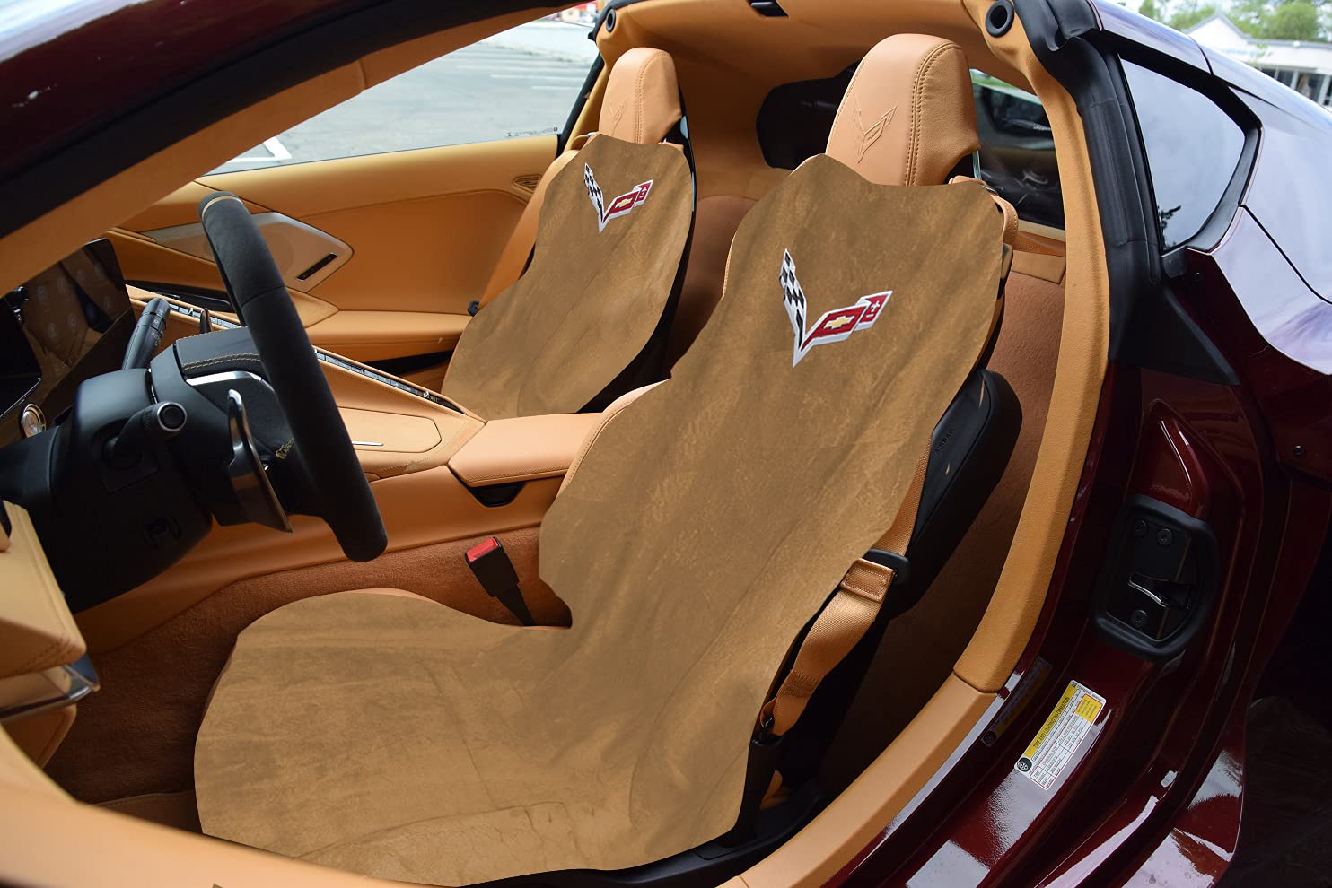 Seat Armour - Handtuch-Sitzbezug für Corvette C8 von Seat Armour