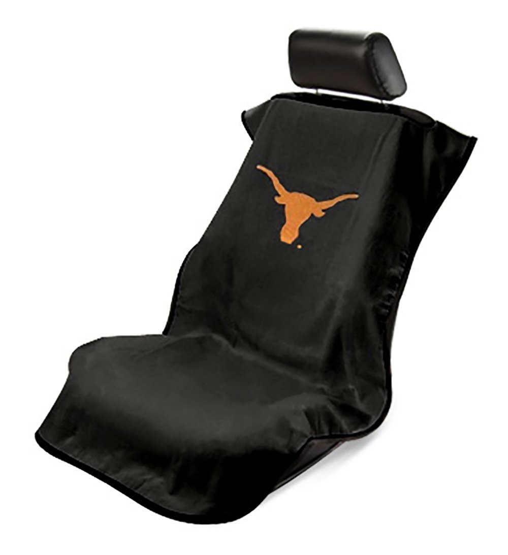 Sitz Armour sa100longh schwarz 'Texas Longhorns' Sitz Displayschutzfolie Handtuch von Seat Armour