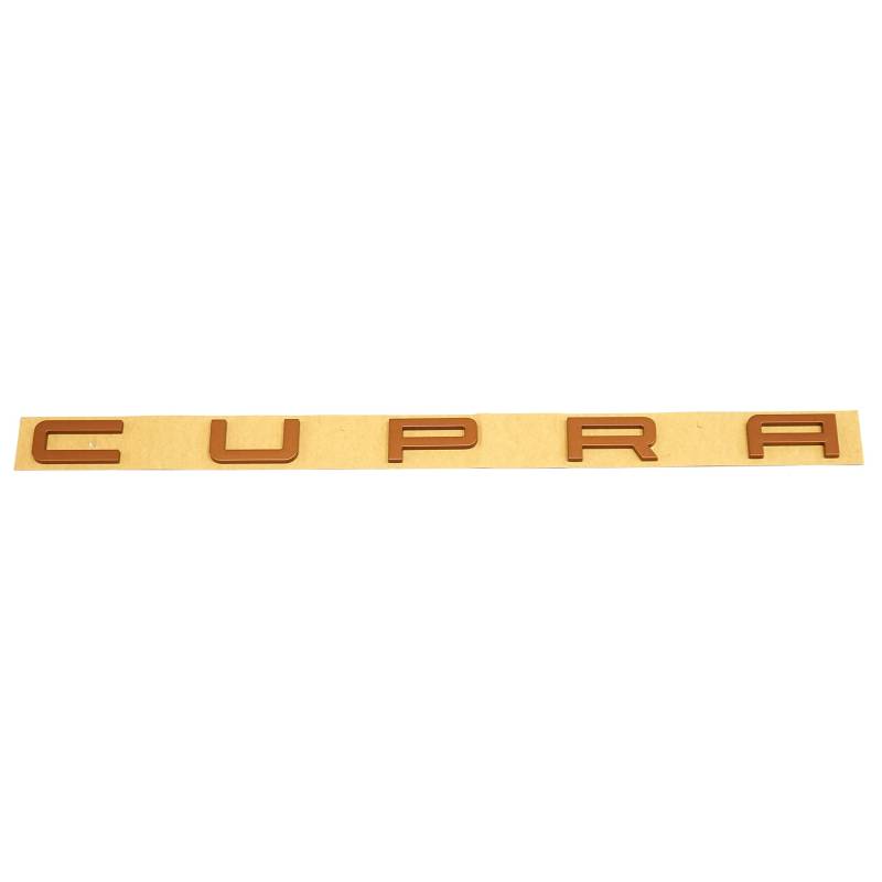 Seat 575853687F27A Schriftzug Cupra hinten Logo Emblem, Kupfer von Seat