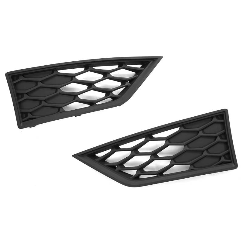 Seat 5F0853665 5F0853666 Gitter Luftführungsgitter Blende Stoßfänger vorn, schwarz, nur für FR-Modell und CUPRA, nur Modelljahr 2013-2016 von Seat