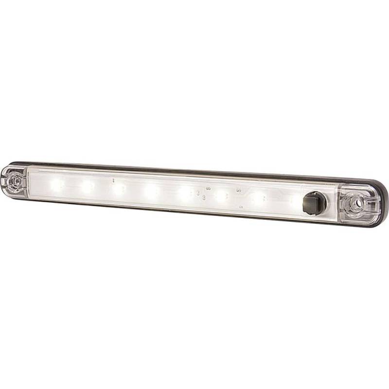 SecoRüt was LED Innenraumleuchte 728 Switch LW10 LED 12 V (B x H x T) 238 x 25 x 10.4 mm Schalter von SecoRüt