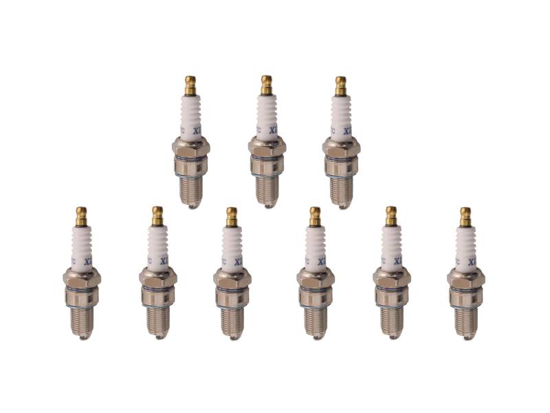 SECURA 9x Zündkerze kompatibel mit verschiedenen Motorsense Rasenmäher Generator von Secura