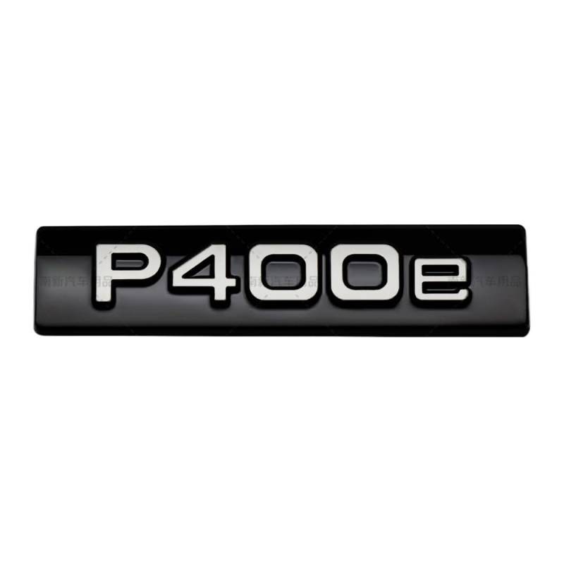 Premium P250 P300 SE P380 P400e Auto Emblem paaend für Land Rover Range Rover Sport - Leicht zu installieren, langlebig und korrosionsbeständig (P400e) von Sedcar