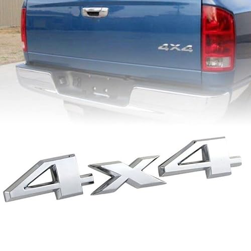 Seite 4X4 Emblem 15 * 2 8 cm Für Ram 3500 Tür Kotflügel Silber Nett von Sedcar