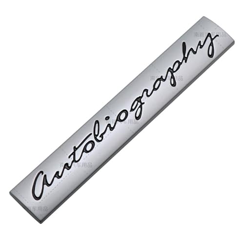 Supercharged Autoliographie Exklusives Tuning Auto Emblem Badge Car Aufkleber (Silber Schwarz-Autoliography) von Sedcar