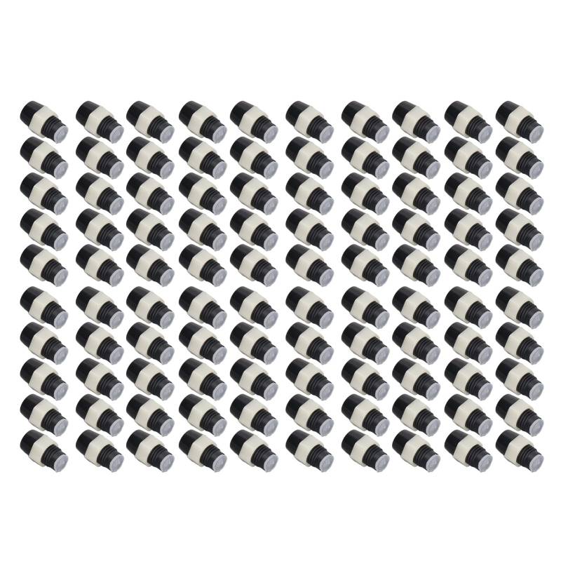 5mm LED -Halterset, 100pcs Firma Halten Sie leichte Diodenplattenmontage (schwarz) (Schwarz) von Segrehy