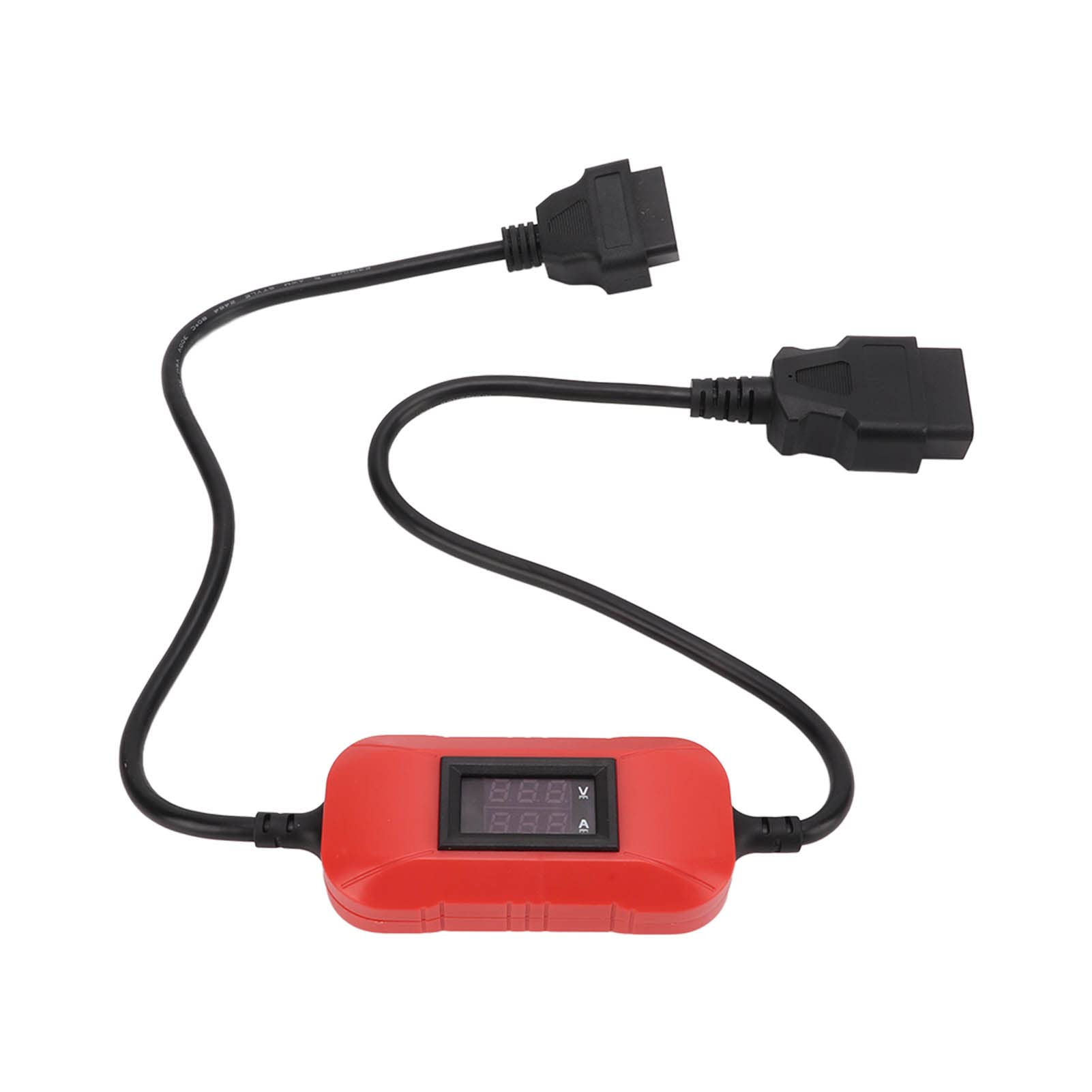 OBD2-Kabelanschluss, OBD-auf-USB-Stromkabel-Adapter, Diagnosekabel-Adapter, 12-24 V, OBD2-Scanner-Adapterkabel, Passend Für X431 Easydiag 2.0/3.0 GOLO, ABS, Hitzebeständig Für Schwere Lkw(Rot) von Segrehy