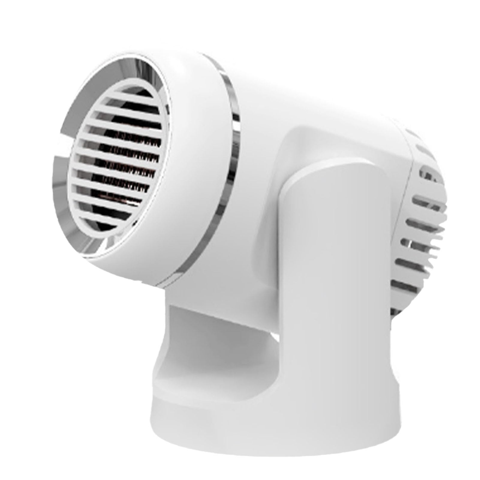 Segrehy Auto-Heizung, tragbarer Auto-Heizungs-Defroster, Auto-Heizungs-Defroster, 12 V, schnelles Aufheizen, Kühlen, hohles Design, Überhitzungsschutz, geräuscharmer (White) von Segrehy