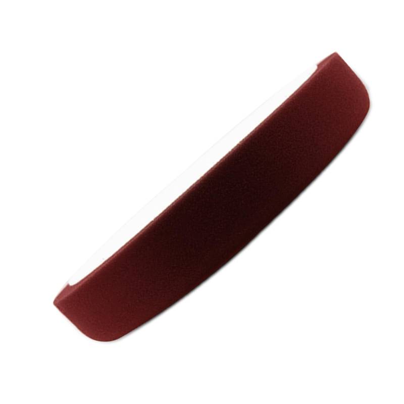 Segrehy Buffing Pads, 6 -Zoll -Selbstklebstoffpolierbads für Autopufferpolierer Compounding und Wachsen (gelb) (Dark red) von Segrehy