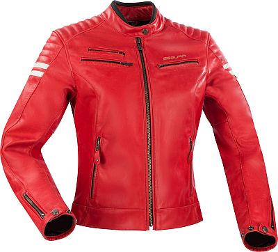 Segura Funky, Lederjacke Damen - Rot/Weiß - T3 von Segura