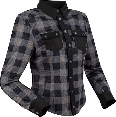 Segura Jovan, Textiljacke/Hemd Damen - Schwarz/Grau - T1 von Segura