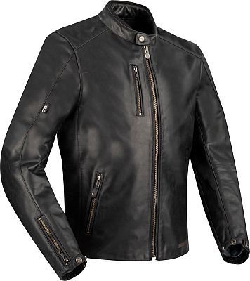 Segura Laxey, Lederjacke - Schwarz - 3XL von Segura