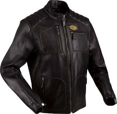 Segura Lewis, Lederjacke wasserdicht - Braun - 4XL von Segura