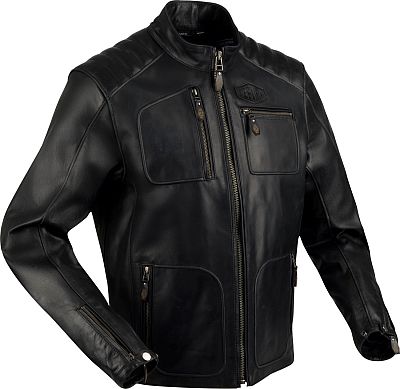 Segura Lewis, Lederjacke wasserdicht - Schwarz - 3XL von Segura